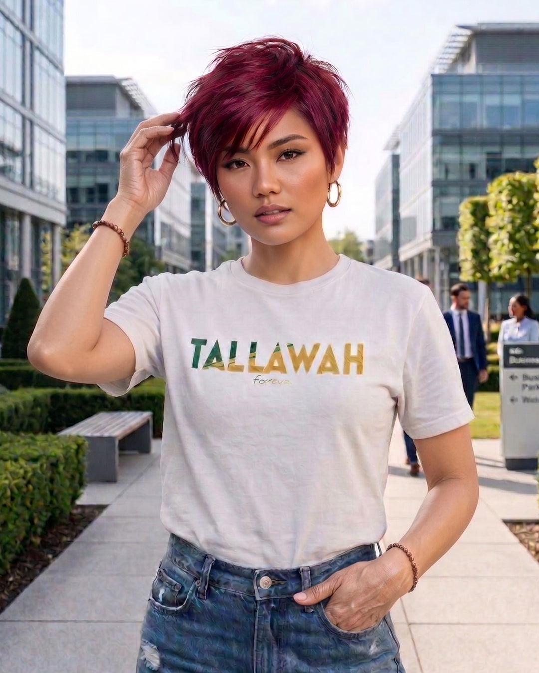 TALLAWAH WHITE TEE