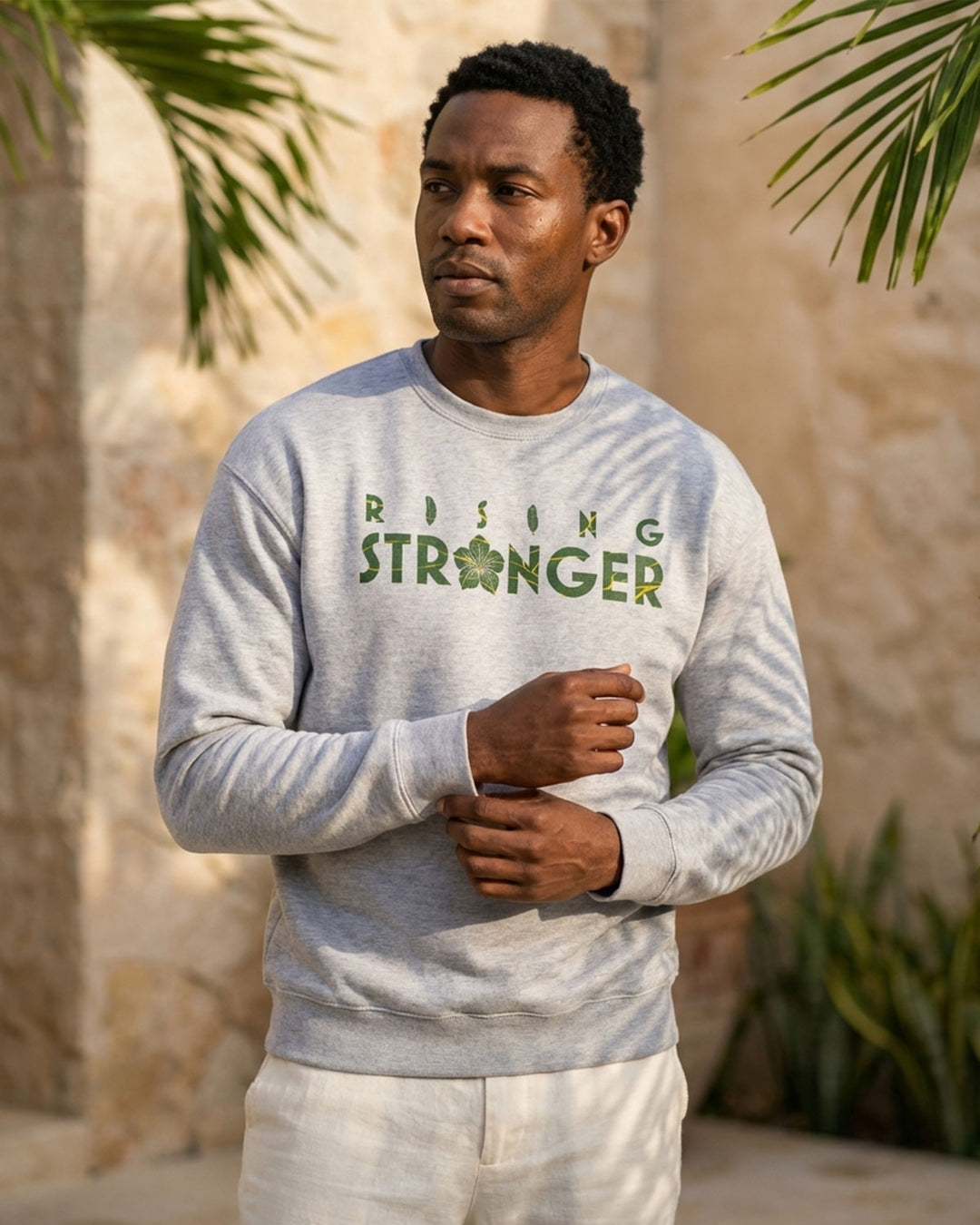 RISING STRONGER CREWNECK